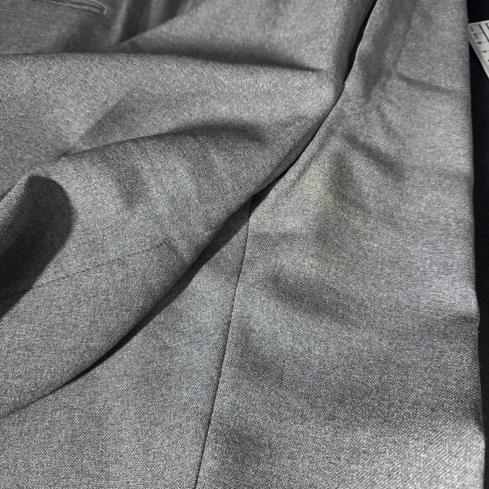 Sears The Classic Collection Suit Mens 40R 33x30‎ Gray Solid Vintage 2 Button